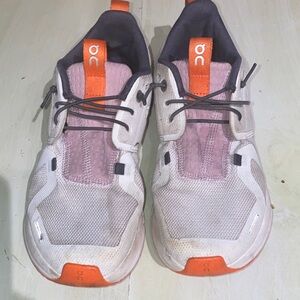 ON Kids Sneakers - White and Orange
